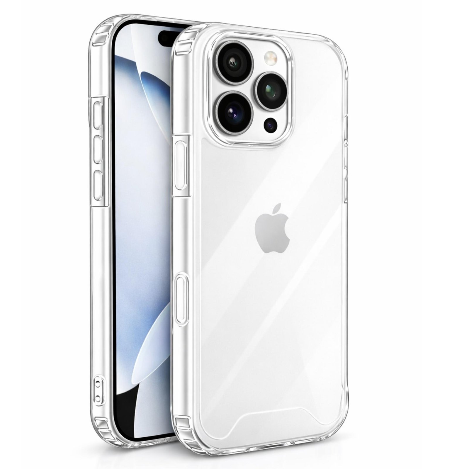 Coque Transparente pour iPhone 12 Pro Protection Antichoc Coque Transparente pour iPhone 12 Pro protection renforcée du bloc caméra.