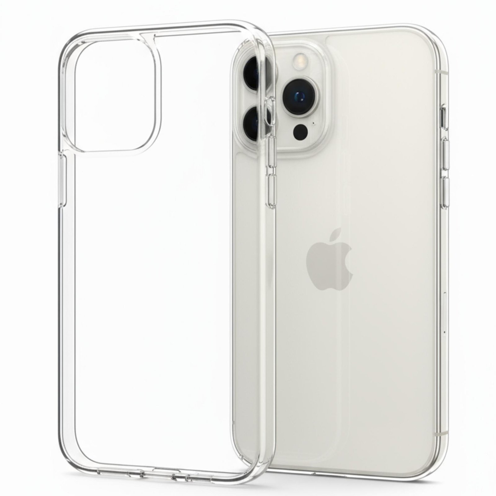 Coque Transparente pour iPhone 12 Pro Protection Antichoc Coque Transparente pour iPhone 12 Pro protection renforcée du bloc caméra.