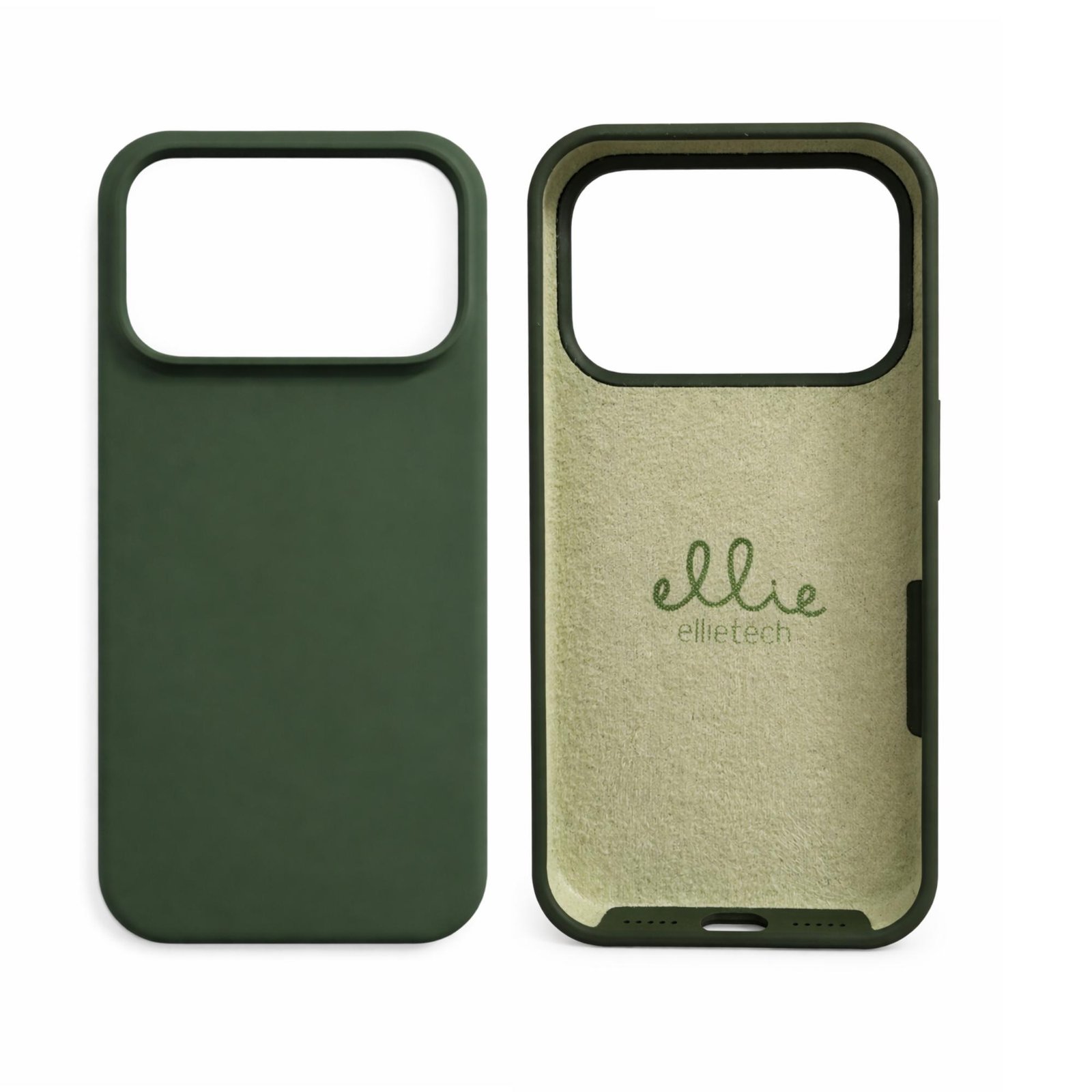 Coque Silicone Case Vert Foncé pour iPhone 17 Pro– Protection Antichoc Coque Silicone Case Vert Foncé pour iPhone 17 Pro protection renforcée du bloc caméra.