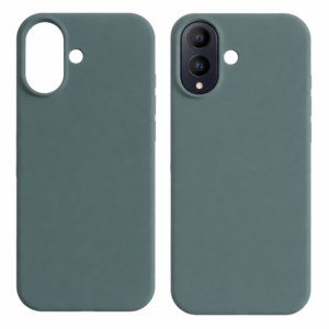 Coque Silicone Case Vert Sauge pour iPhone 17 – Protection en silicone liquide premium EllieTech.